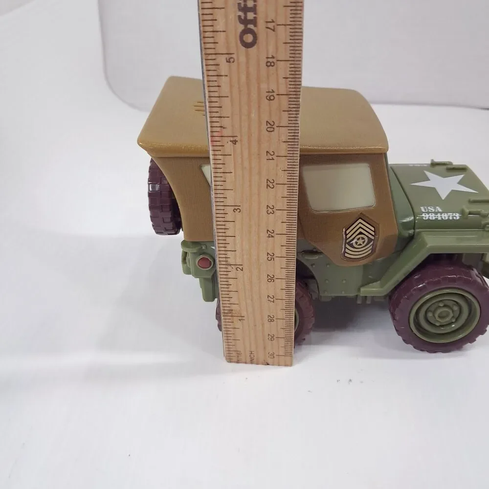 Fisher Price Shake 'N Go! Disney Pixar Cars Sarge military truck jeep WORKS